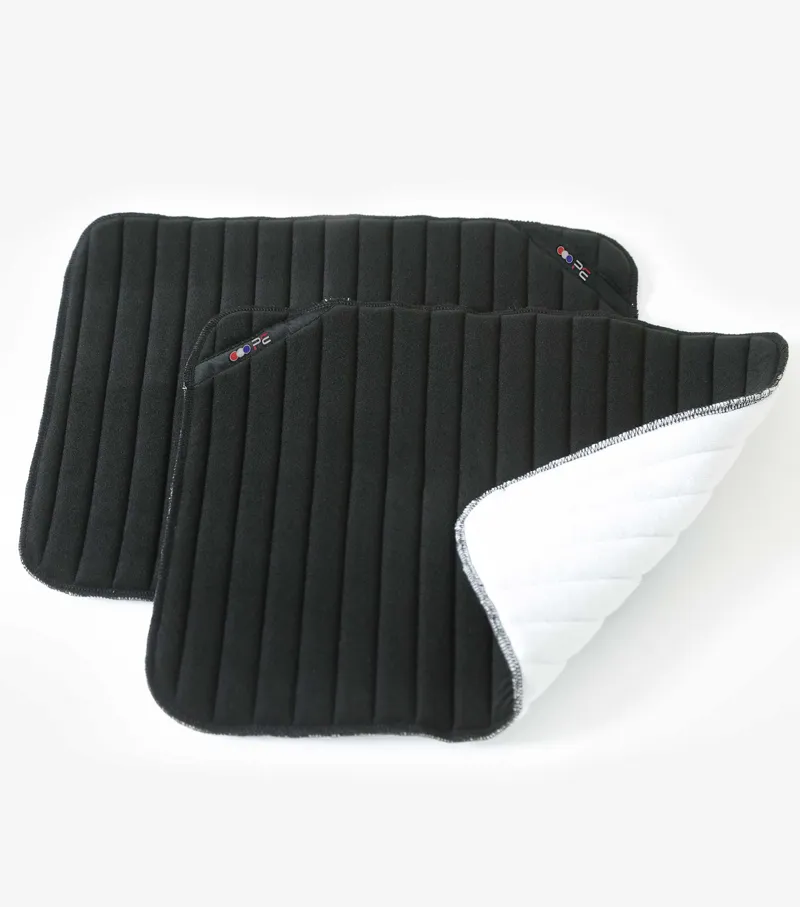 Premier Equine Horse Bandage Pad Wraps Black ONE SIZE-1