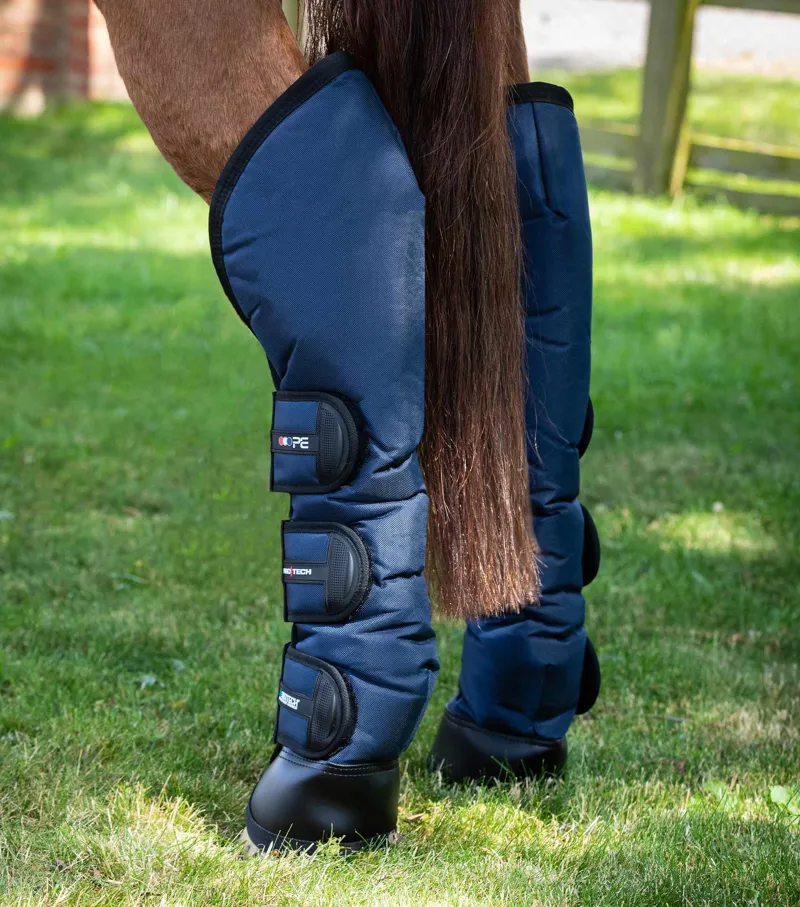 Premier Equine Ballistic Knee Pro Tech Travel Boots in Navy-5