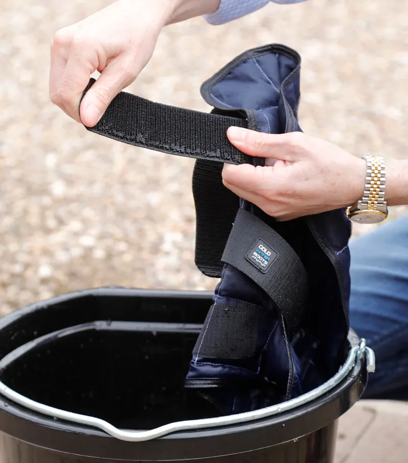 Premier Equine Cold Water Boots in Blue
