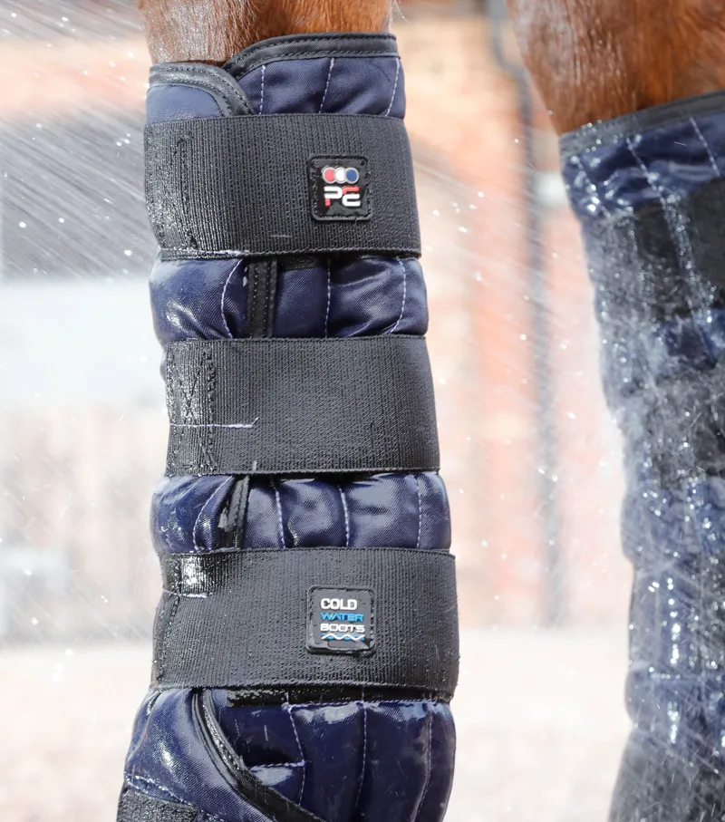 Premier Equine Cold Water Boots in Blue-2