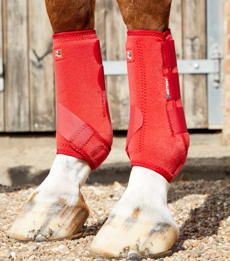 Premier Equine AirTech Sports Medicine Boots in Red