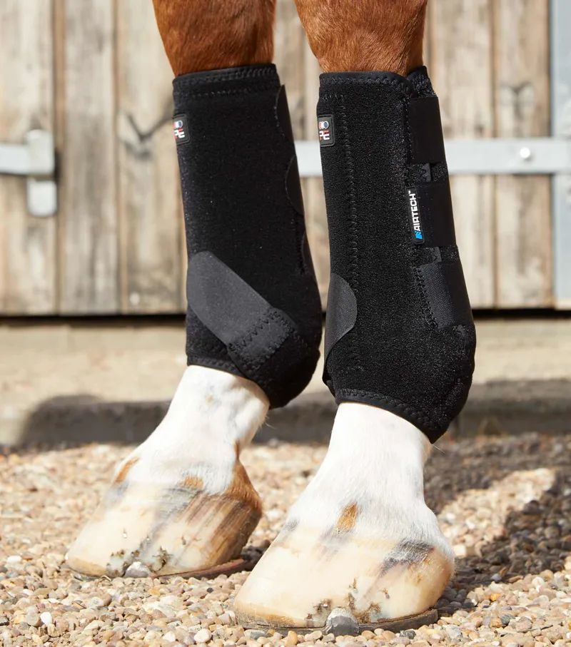 Premier Equine AirTech Sports Medicine Boots in Black