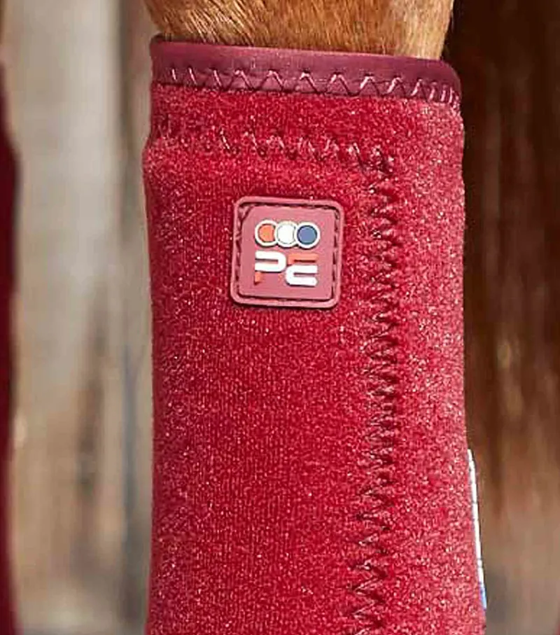 Premier Equine AirTech Sports Medicine Boots in Burgundy-5