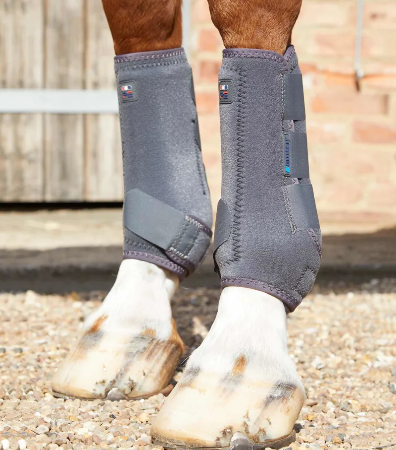 Premier Equine AirTech Sports Medicine Boots in Grey