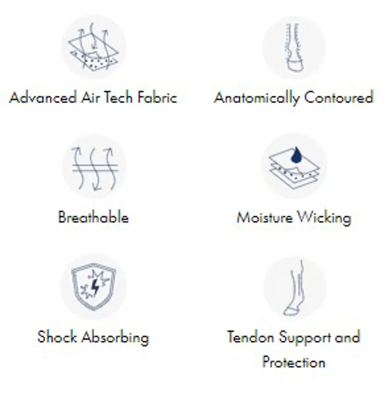 Premier Equine AirTech Sports Medicine Boots in Red-6