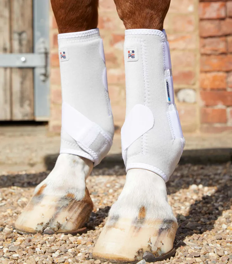 Premier Equine AirTech Sports Medicine Boots in White