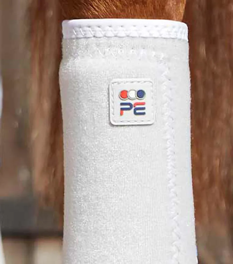 Premier Equine AirTech Sports Medicine Boots in White-5