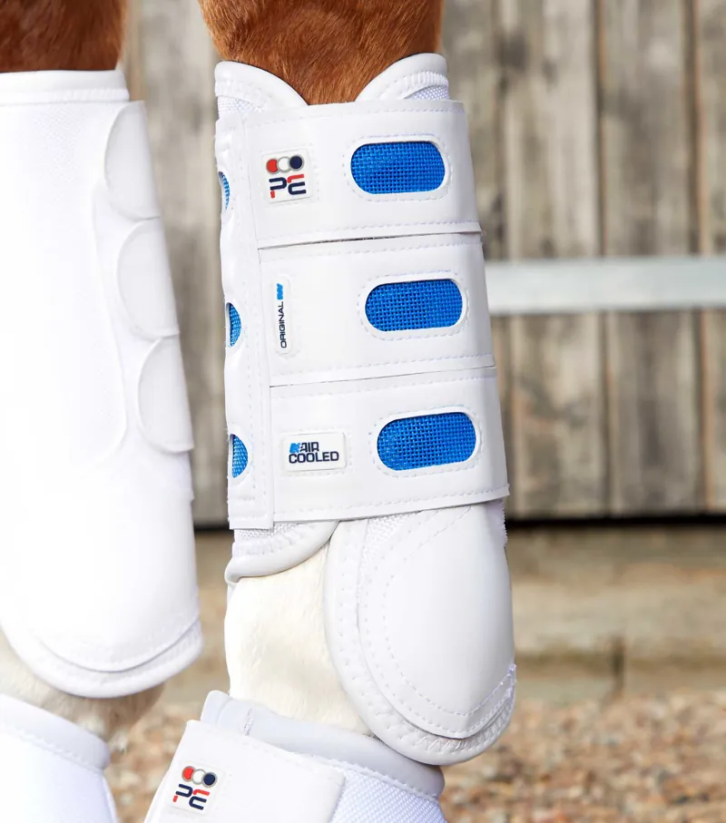 Premier Equine Air cooled Event Boots Front White