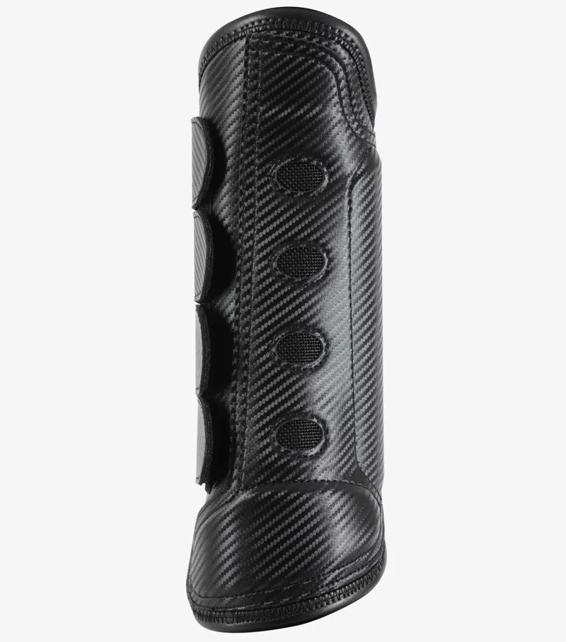Premier Equine Carbon Air Tech Cooled Eventing Boots Hind in Black-5