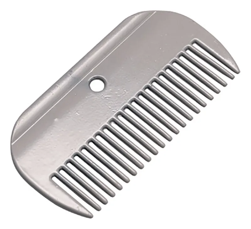 Shires Ezi-Groom Comb - Aluminium Large