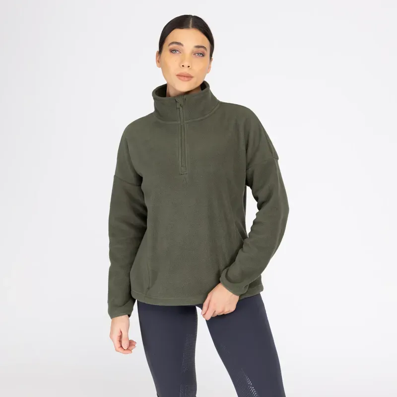 Aubrion React Winter Fleece in Khaki-1