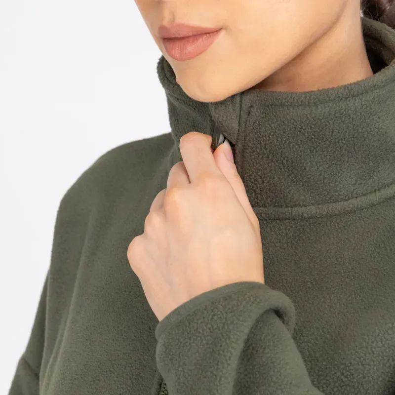 Aubrion React Winter Fleece in Khaki-2