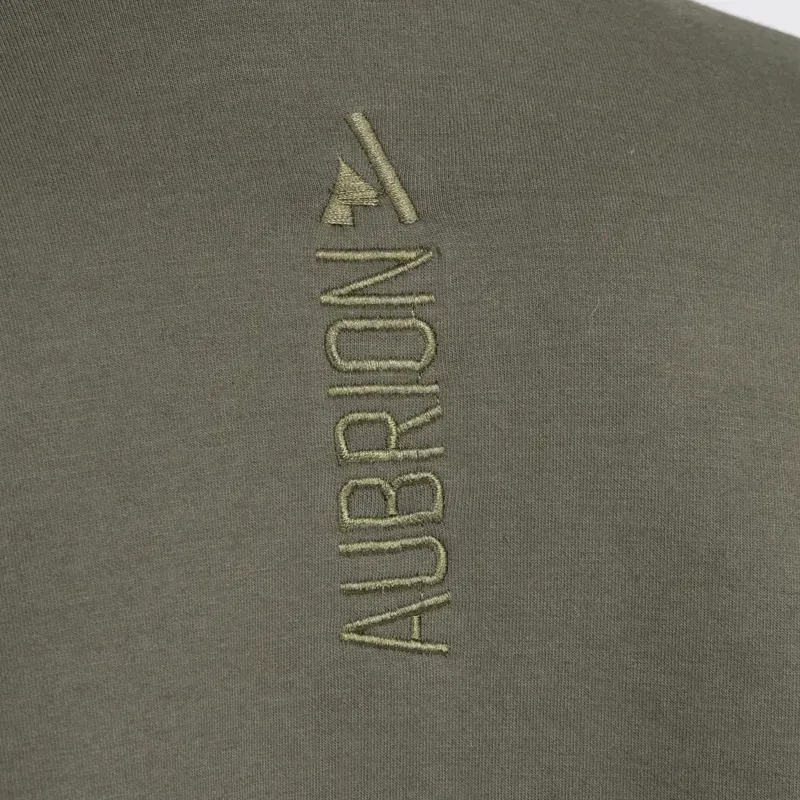 Aubrion Young Rider React Sweatshirt in Khaki-2
