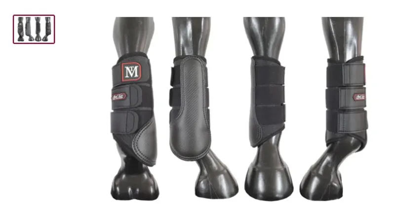 Mark Todd Pro Mesh Dressage Boots Black Large