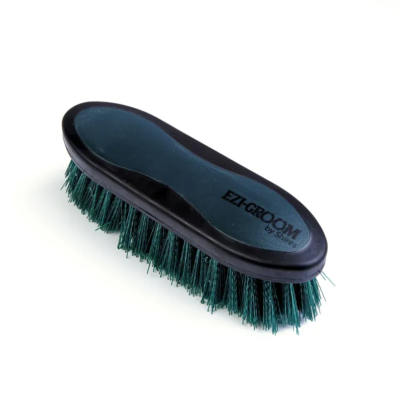 Ezi-Groom Large Grip Dandy Brush in Forest
