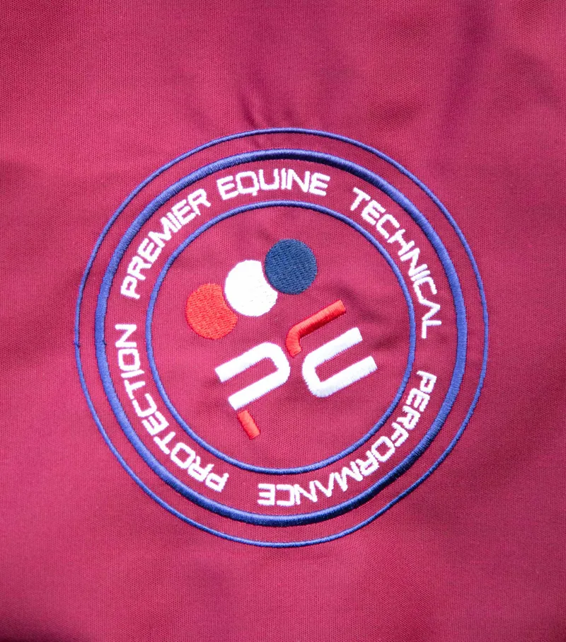 Premier Equine Stratus Horse Stable Sheet in Burgundy-4