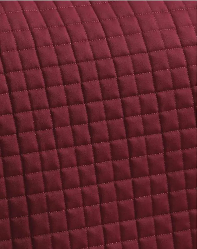 Premier Equine Close Contact Cross Country Saddle Pad in Burgundy-3