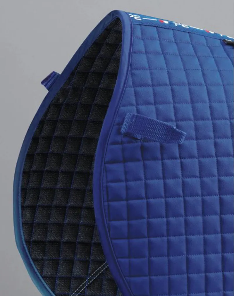 Premier Equine Close Contact Cross Country Saddle Pad in Royal-3
