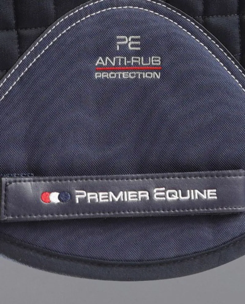 Premier Equine Close Contact Cotton GP/Jump Saddle Pad in Navy-3