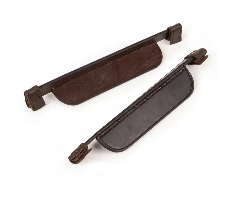 Velociti One Size GARA Leather Blinkers in Havana