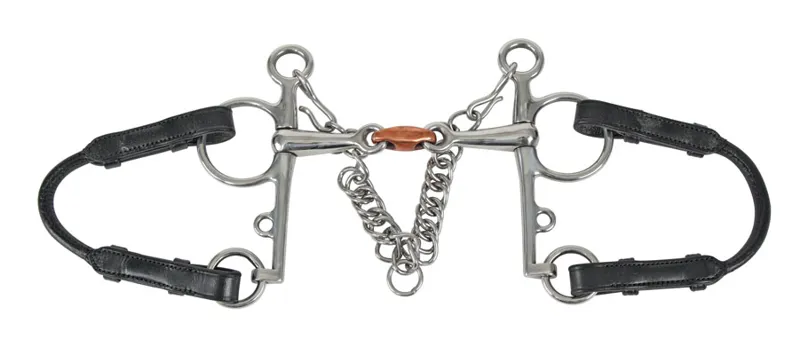 Shires Velociti GARA Pelham Roundings HAVANA one size