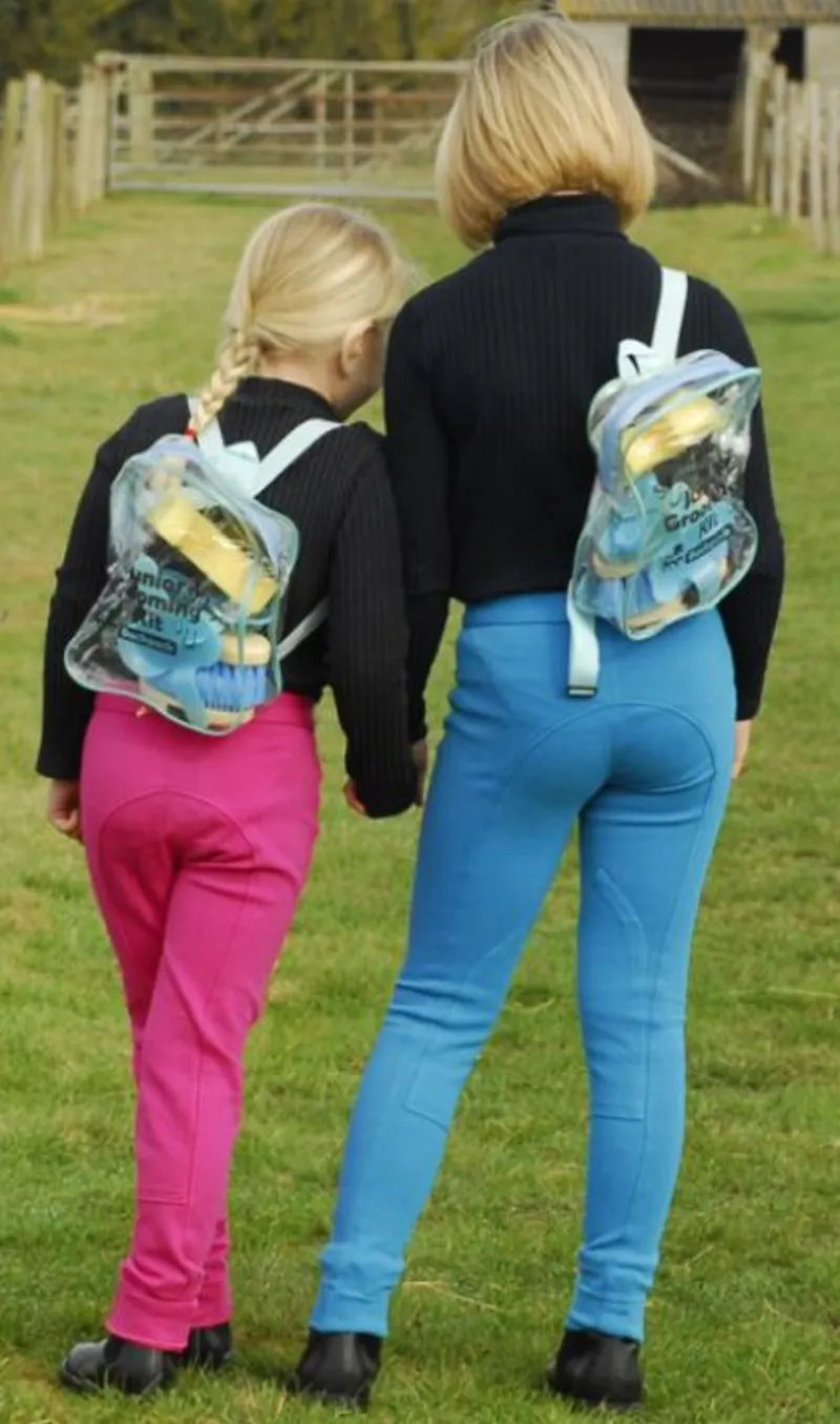 Rhinegold Harlequin Junior Grooming Kit Baby Blue-1