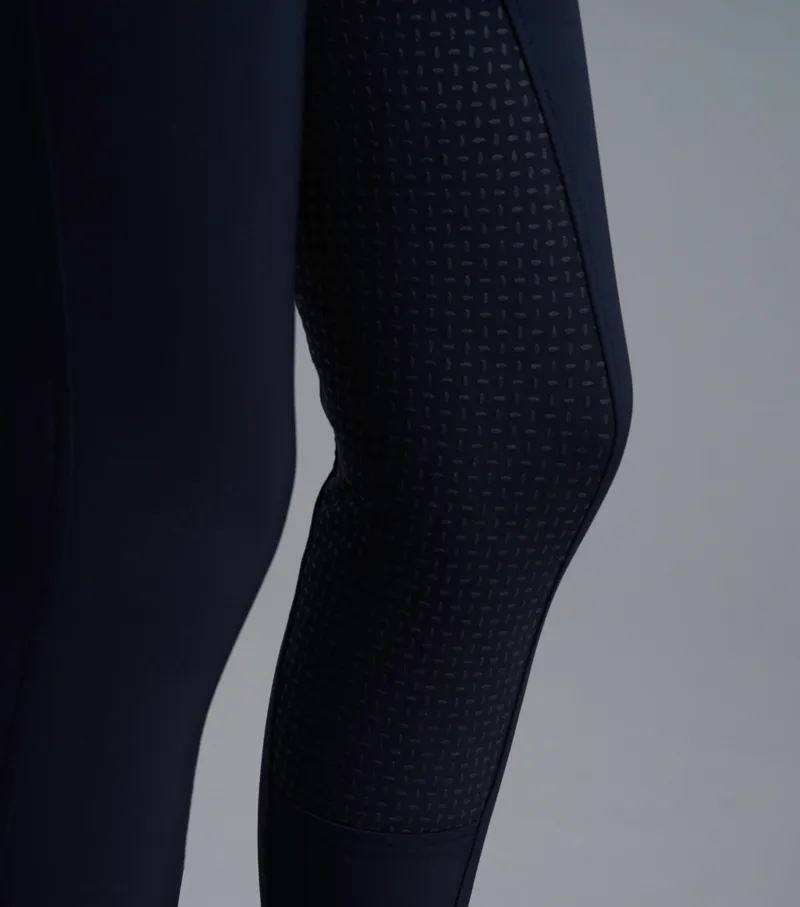 Premier Equine Sophia Ladies Seat High Waist Riding Breeches in Navy-4
