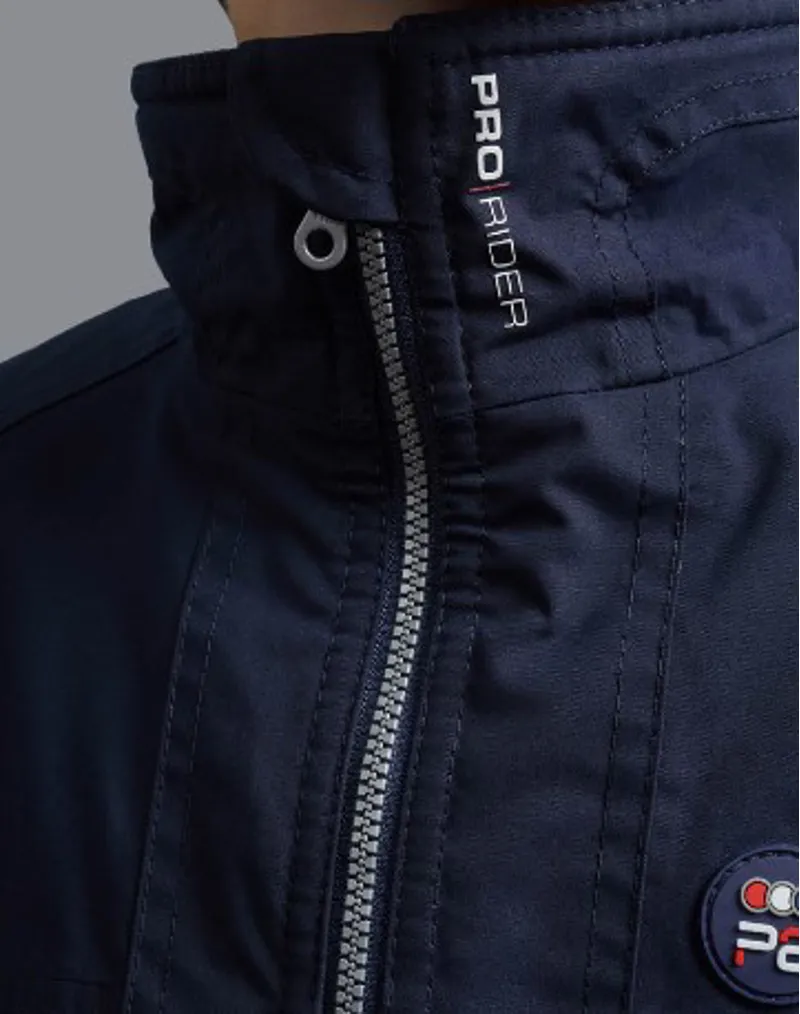 Premier Equine Kids ProRider Unisex Jacket in Navy-3