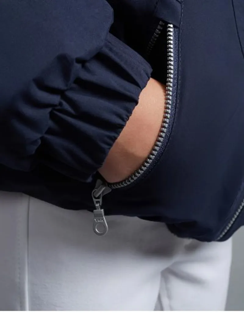 Premier Equine Kids ProRider Unisex Jacket in Navy-5