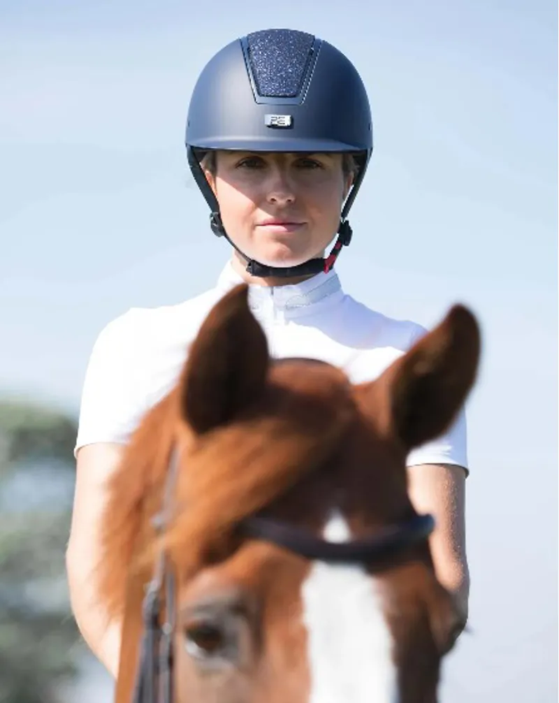 Premier Equine Odyssey Horse Riding Helmet Navy