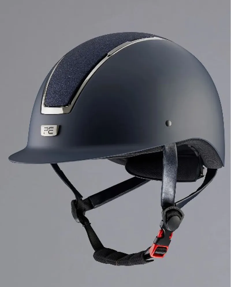 Premier Equine Odyssey Horse Riding Helmet Navy-1