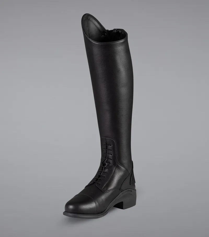 Premier Equine VALLARDI Ladies Tall leather Field Boot Black-4