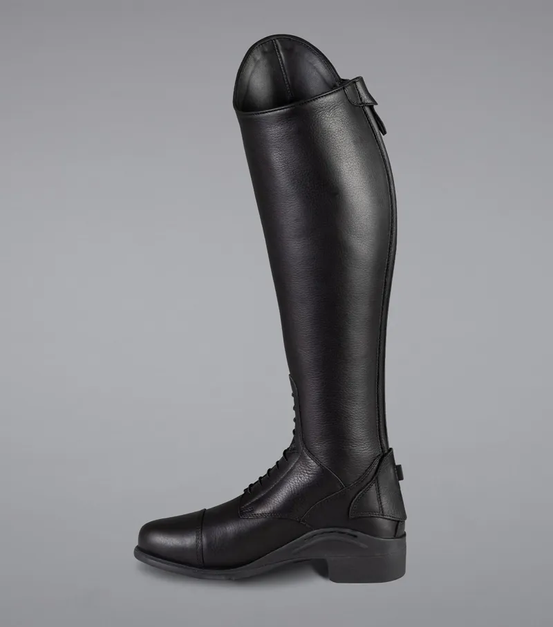 Premier Equine VALLARDI Ladies Tall leather Field Boot Black-5