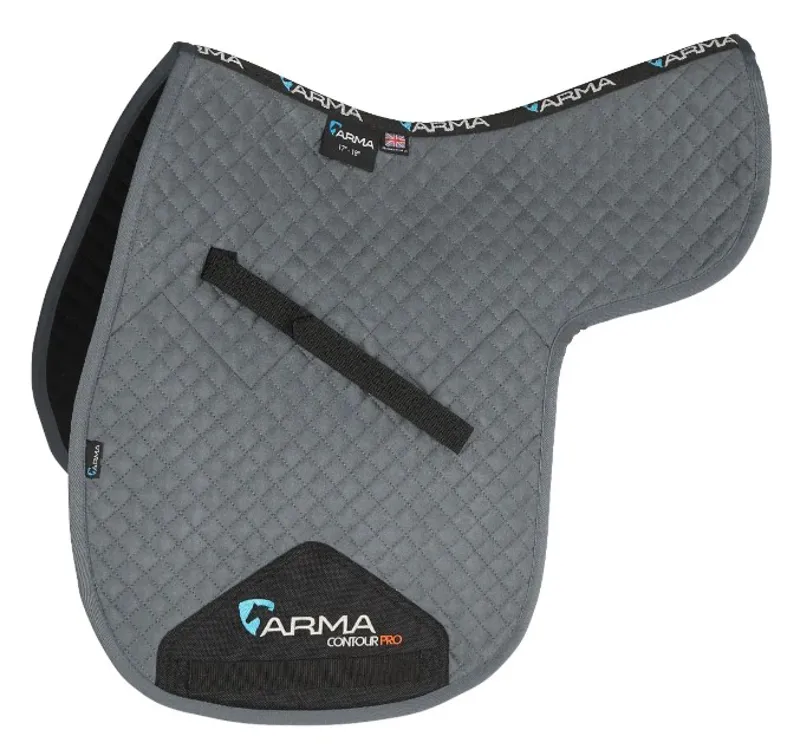 ARMA Suede Numnah GREY 1