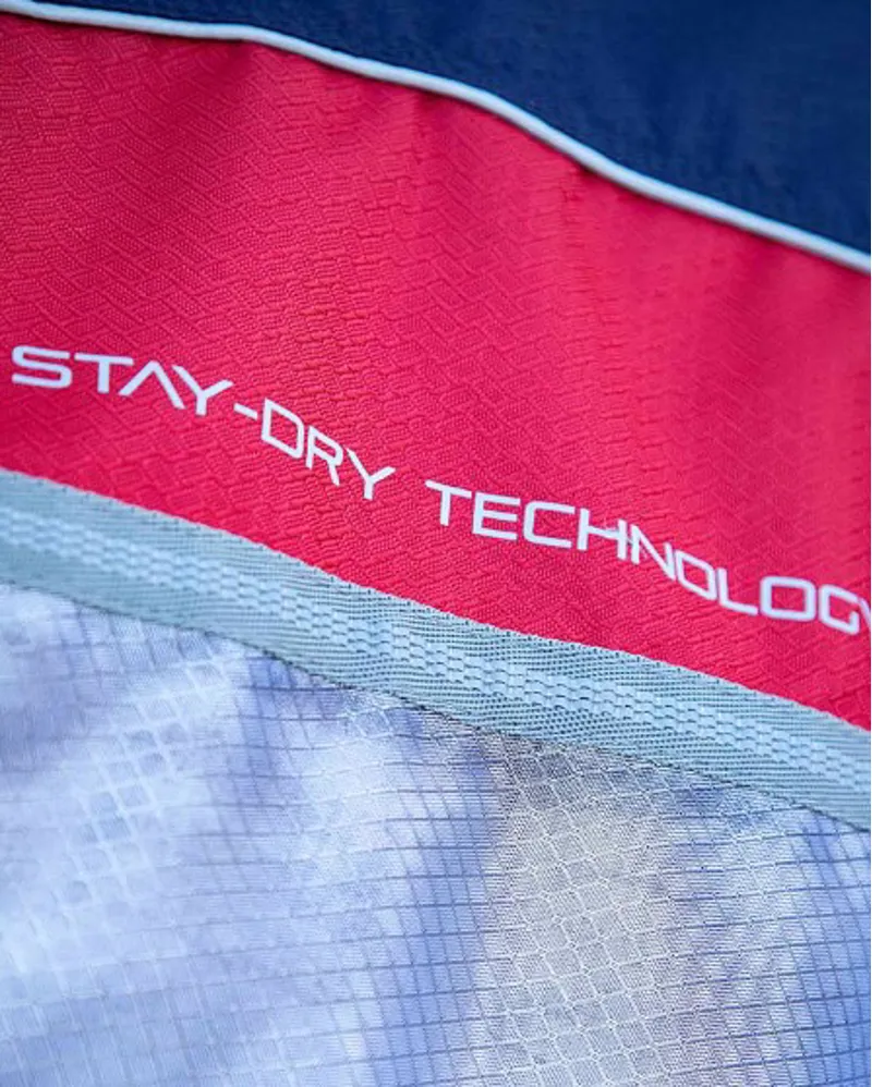 Premier Equine Buster Stay Dry Super Lite Fly Rug with Surcingles in Navy-4