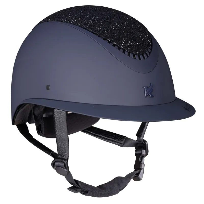 Ex Display Karben Lia Ellipse Riding Hat Navy-1