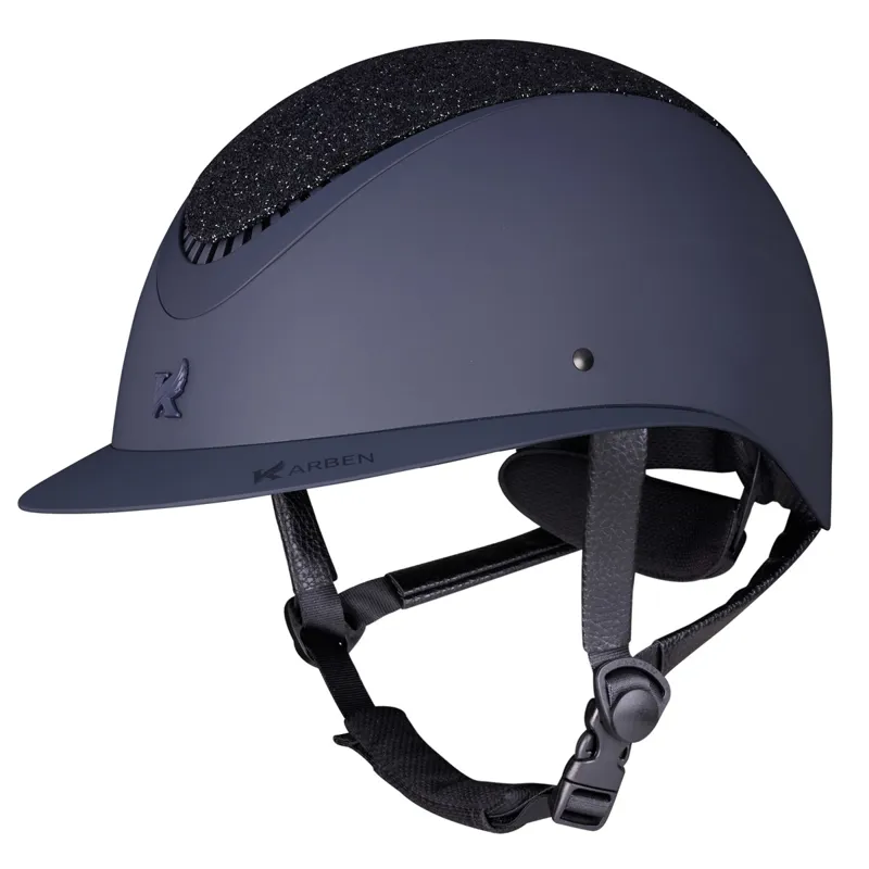 Ex Display Karben Lia Ellipse Riding Hat Navy-2