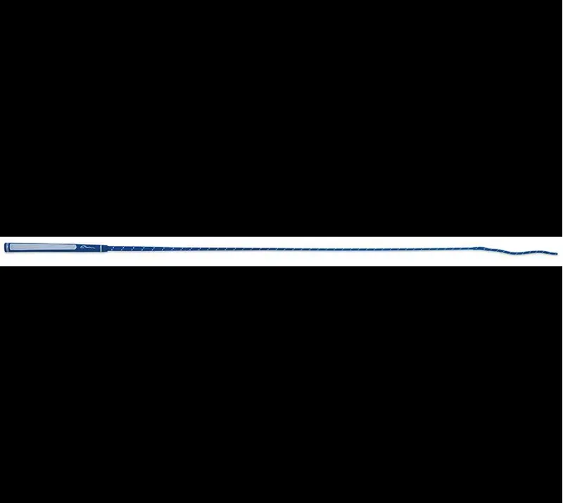 Shires 40.5 Inch Rainbow Schooling Whip In Blue