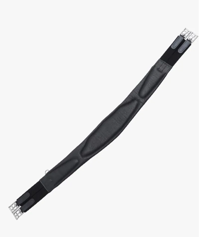 Pandino Anatomic Leather Girth in Black-2