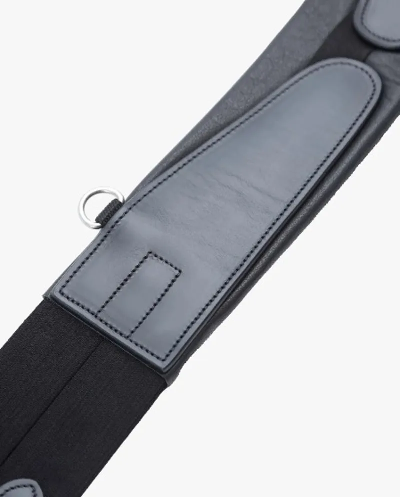 Pandino Anatomic Leather Girth in Black-3