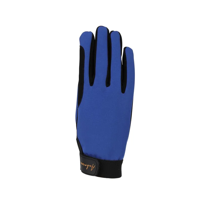 Aubrion Team Winter Riding Gloves Royal Blue-2