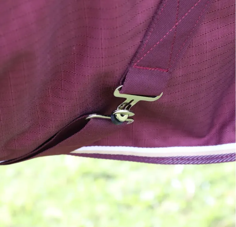 Highlander Plus 100 Turnout Rug MAROON-3