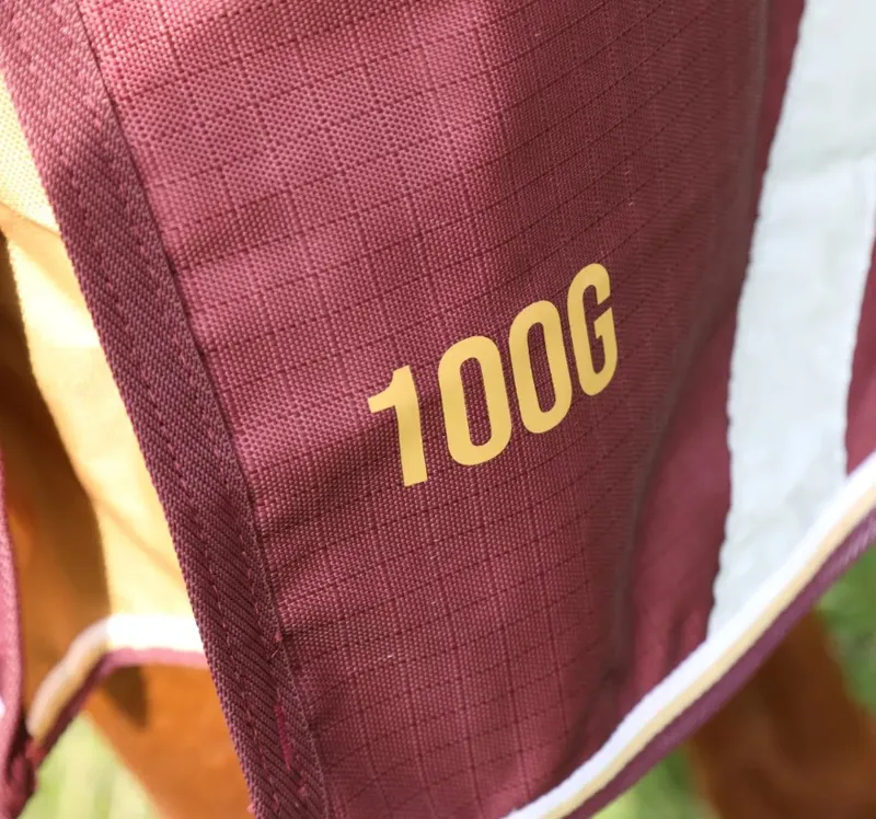 Highlander Plus 100 Turnout Rug MAROON-4