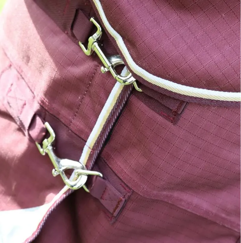 Highlander Plus 100 Combo Turnout Rug MAROON-2