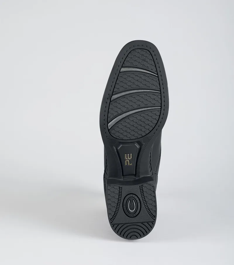 Premier Equine Loxley Zip Paddock Boots in Black Ex Display-4