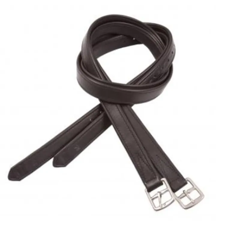Albion Dressage Wrapped Stirrup Leathers Havana