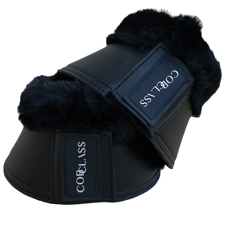 Cob Class Deluxe Fleece Lined Brushing Boots Black Large