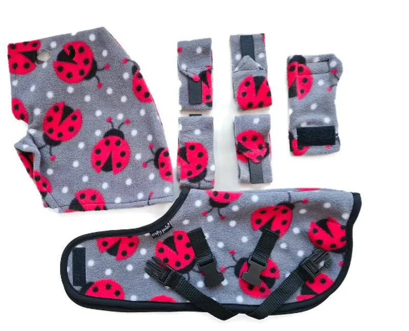 Crafty Ponies Snuggle Rug Set Lady Bird