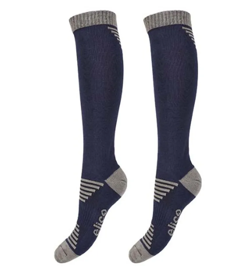 Elico Genoa Compression Socks Navy