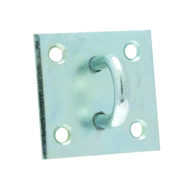 KM Elite Stall Chain Steel Mounting Bracket in Silver